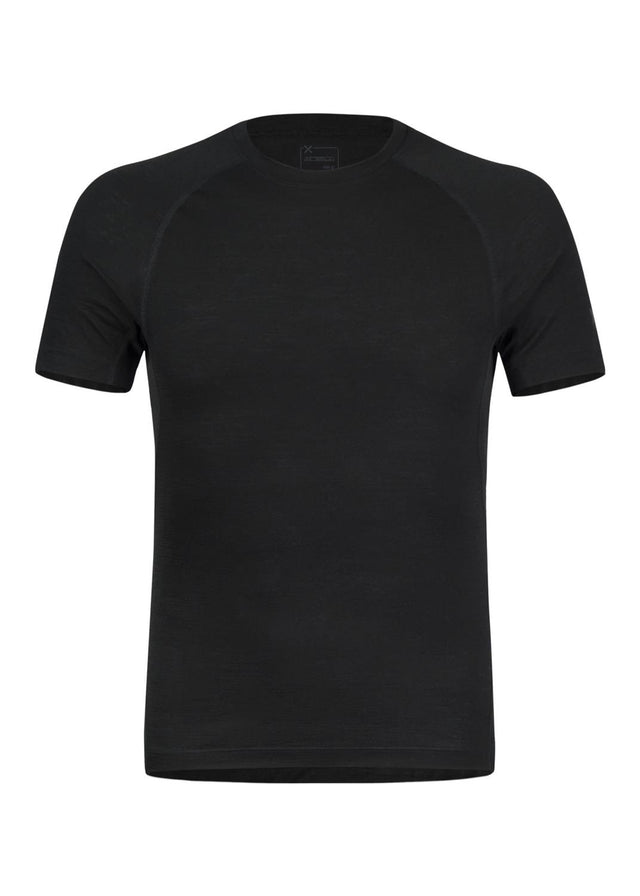 Montura - MERINO CONCEPT T-SHIRT — BLACK — Vista frontale 1