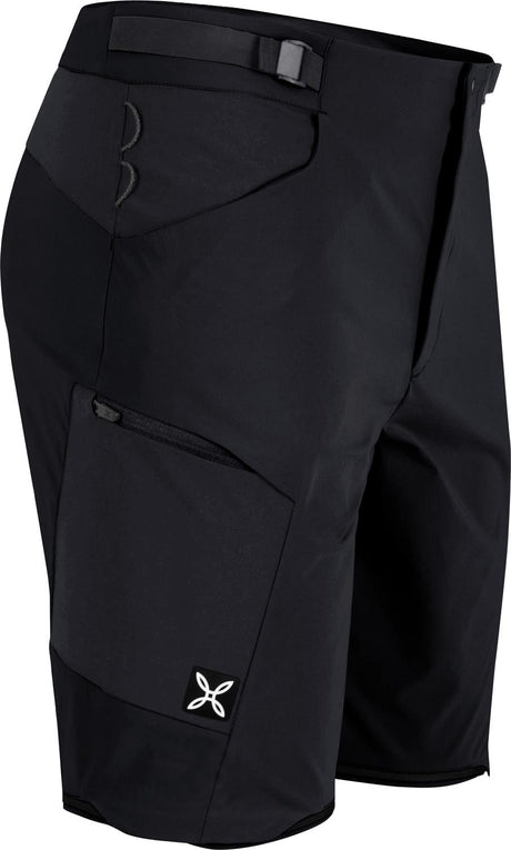 Montura - ALTAI ZIP OFF PANTS — BLACK — Immagine 3