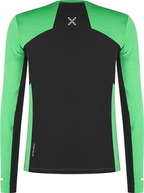 Montura - STRIDE POLARTEC L/S MAGLIA — VIBE GREEN — Vista posteriore 2