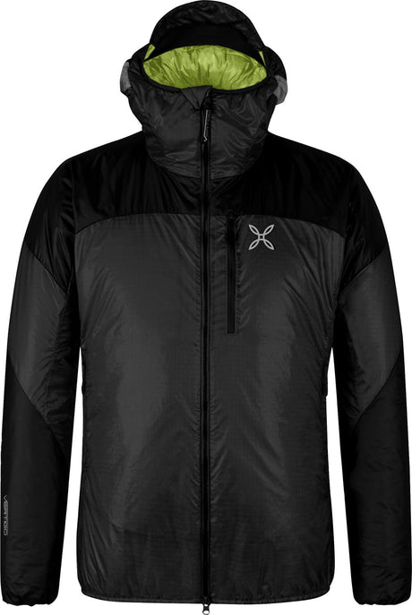 Montura - VERTIGO PRIMALOFT JACKET — ARDESIA/SUNNY LIME — Vista frontale 1