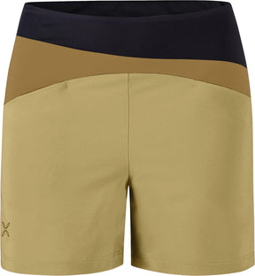 Montura - LOOM SHORTS WOMAN — DESERT BEIGE/CAMEL — Vista frontale 1