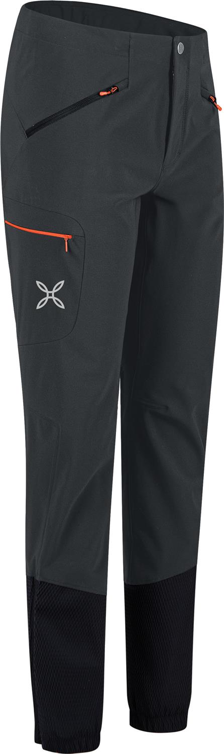 Montura - VERTIGO ALLROUND PANTS — ANTRACITE/ORANGE — Immagine 2