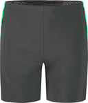Montura - SYNTH SHORTS — ANTRACITE/VIBE GREEN — Vista frontale 1