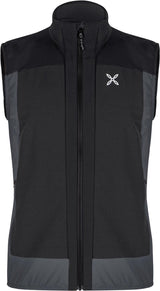 Montura - DOLOMITI WIND VEST — BLACK/ANTRACITE — Vista frontale 1
