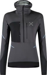 Montura - RITMO PTC AIRCORE HALF ZIP M.W — ANTRACITE/DUSK — Vista frontale 1