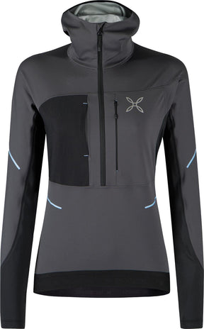 Montura - RITMO PTC AIRCORE HALF ZIP M.W — ANTRACITE/DUSK — Vista frontale 1