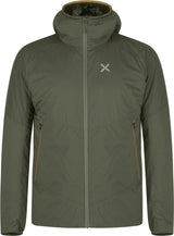Montura - DOLOMITI HOODED JACKET — VERDE SALVIA/BRONZE BROWN — Vista frontale 1