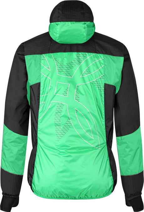 Montura - SKISKY EVO HOODED JACKET — VIBE GREEN — Vista posteriore 3