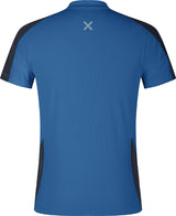 Montura - HADE ZIP T-SHIRT — B.BLUE/GRAPHITE BLUE — Vista posteriore 2
