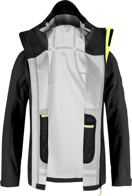 Montura - LAND PROMETEO JACKET — BLACK/SUNNY LIME — Immagine 4