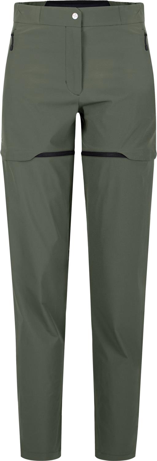 Montura - RISE ZIP OFF PANTS WOMAN — VERDE SALVIA — Vista frontale 1
