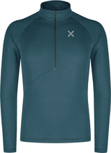 Montura - PEAK POWER G. POLARTEC ANORAK — BLU CENERE — Vista frontale 1