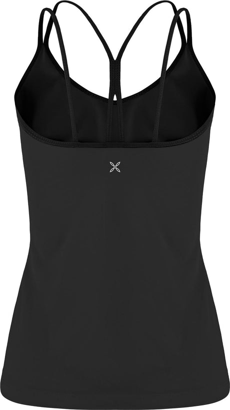 Montura - CRIMP CROSS CANOTTA WOMAN — BLACK — Vista posteriore 2