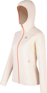 Montura - SMOOTH 2 HOODED MAGLIA WOMAN — SHELL/MELON — Immagine 2