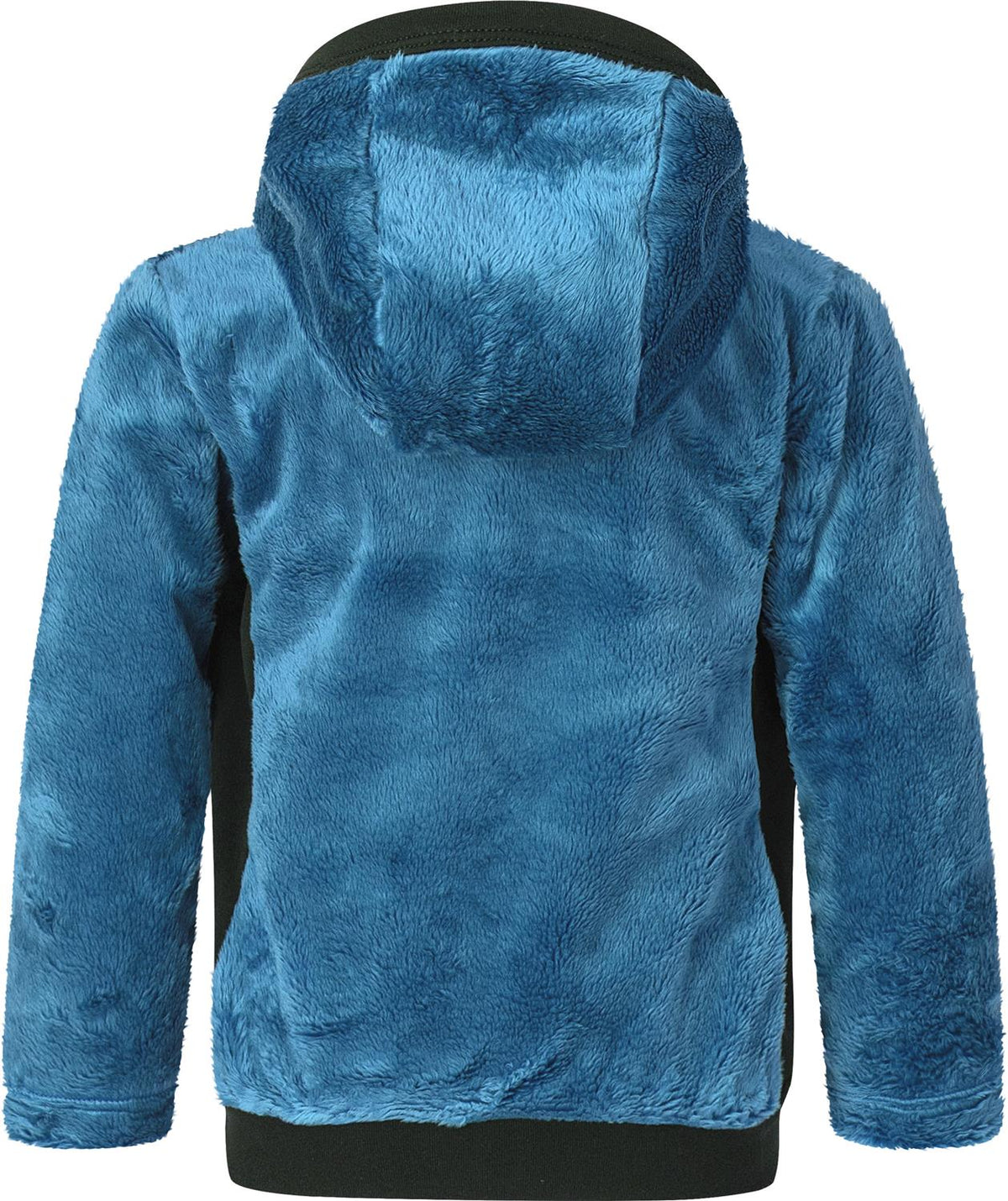 Montura - POLAR STRETCH HOODY JKT BABY — STEEL BLUE — Vista posteriore 3