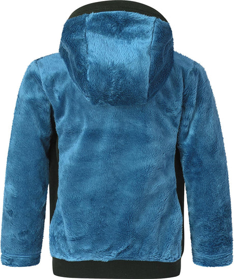 Montura - POLAR STRETCH HOODY JKT BABY — STEEL BLUE — Vista posteriore 3