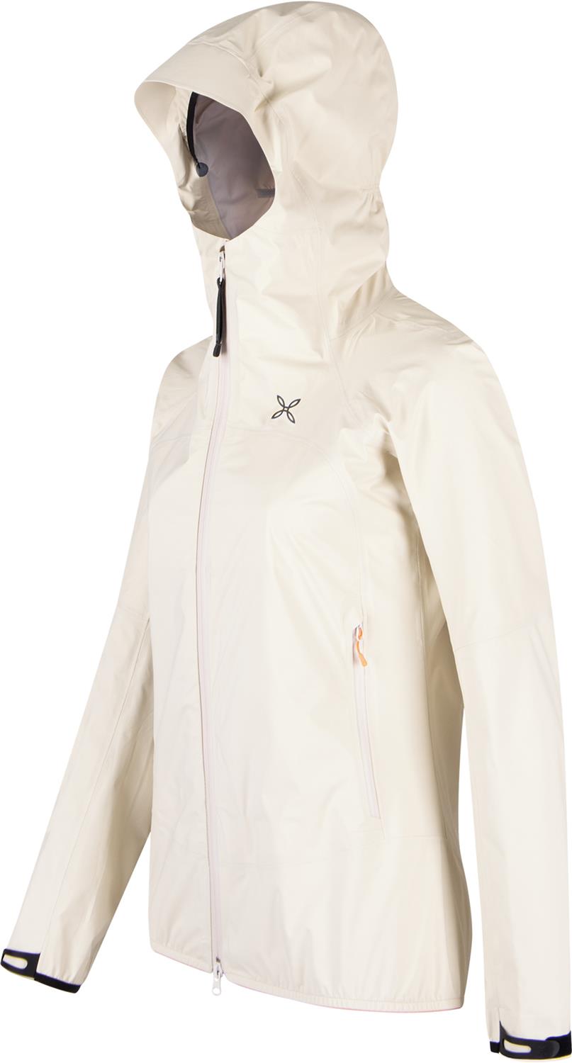 Montura - UPLAND 3L HOODED JACKET WOMAN — SHELL/MELON — Immagine 2