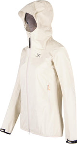 Montura - UPLAND 3L HOODED JACKET WOMAN — SHELL/MELON — Immagine 2