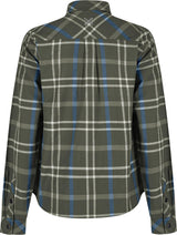 Montura - CHECK SHIRT WOMAN — VERDE SALVIA/DUSK — Vista posteriore 2