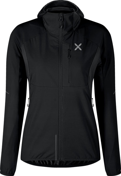 Montura - FLASH HOODED JACKET WOMAN — ARDESIA — Vista frontale 1