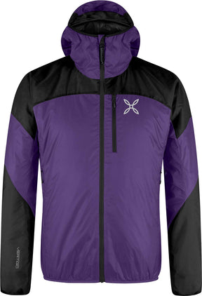 Montura - VERTIGO HYBRID HOODED JACKET — PETUNIA — Vista frontale 1