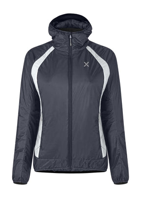 Montura - VULCAN 2.0 JACKET WOMAN — GRAPHITE BLUE/QUIET GREY — Vista frontale 1
