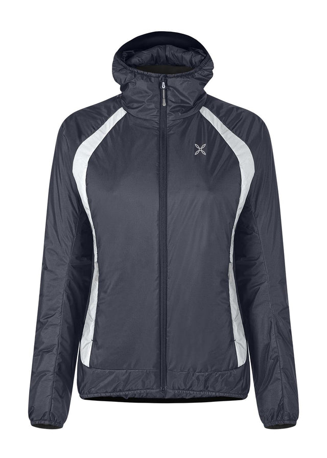 Montura - VULCAN 2.0 JACKET WOMAN — GRAPHITE BLUE/QUIET GREY — Vista frontale 1