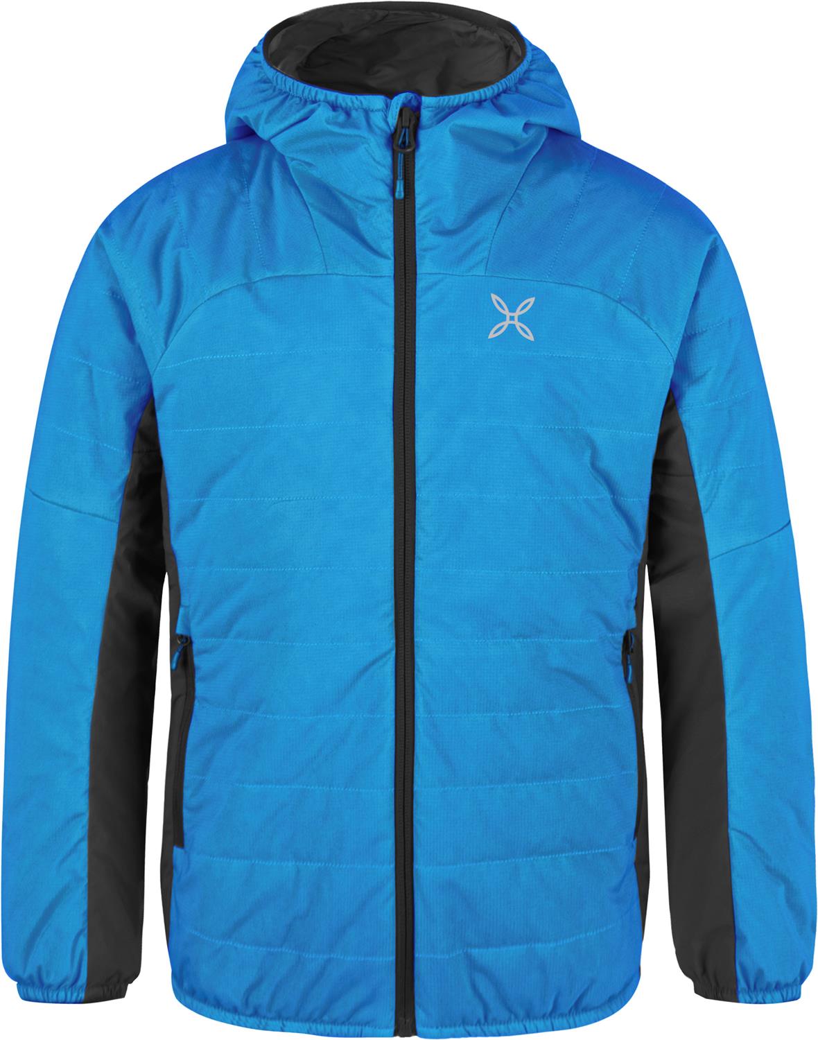 Montura - SPACE LIGHT HOODED JACKET KIDS — CELESTE — Vista frontale 1