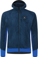 Montura - REMIX FLEECE JACKET — B.BLUE — Vista frontale 1