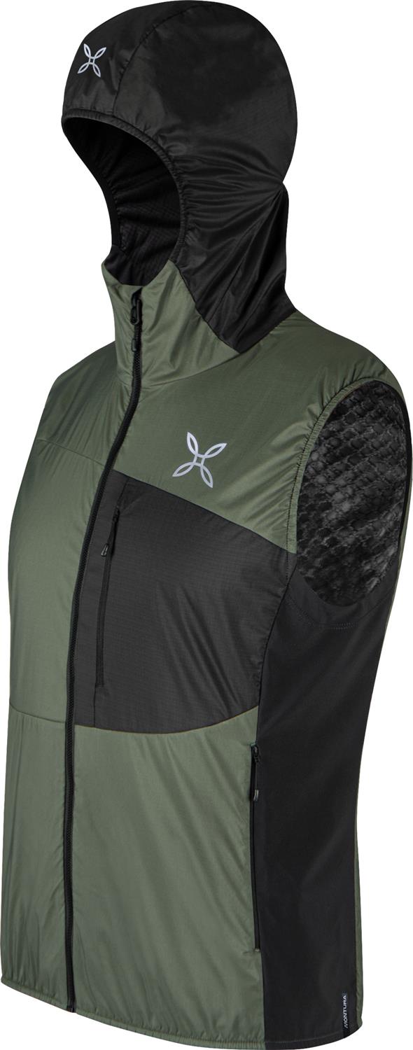 Montura - TRACCIA OCTA HOODED VEST — VERDE SALVIA — Immagine 2
