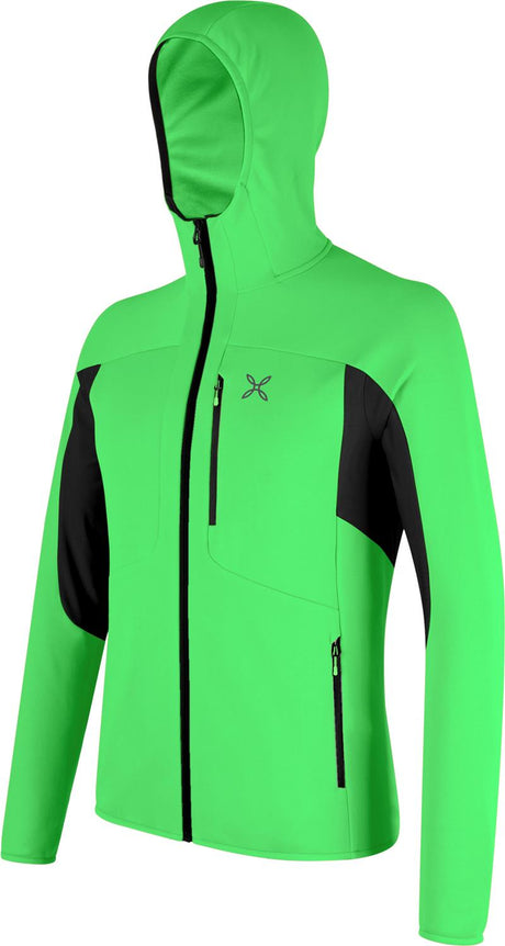 Montura - SMOOTH 2 HOODED MAGLIA — VIBE GREEN — Immagine 2