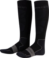 Montura - MERINO WOOL WARM SOCKS — BLACK — Vista frontale 1