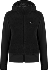 Montura - SHERPA MIX JACKET WOMAN — BLACK — Vista frontale 1