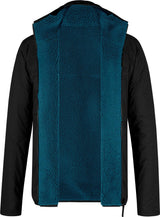 Montura - SHERPA REVERSIBLE JACKET — BLACK/STEEL BLUE — Immagine 4