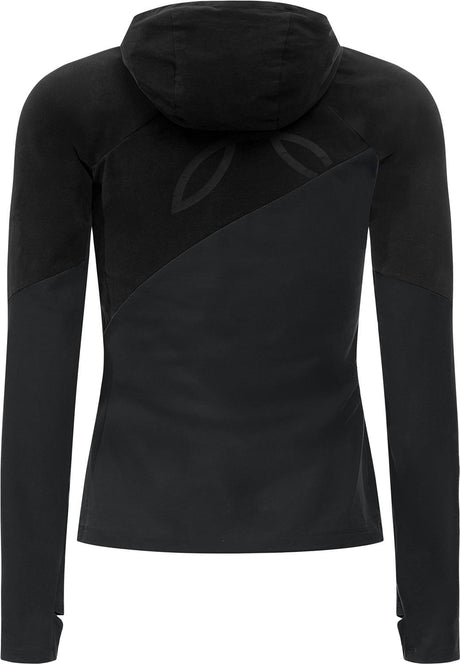 Montura - FREE EVO HOODED MAGLIA WOMAN — ARDESIA — Vista posteriore 3