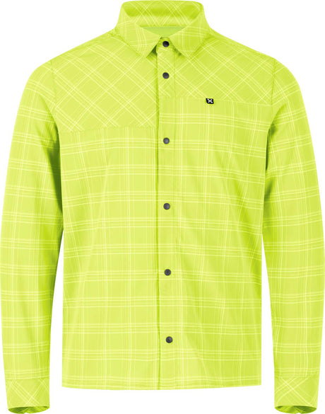 Montura - DOLOMITI L/S SHIRT KIDS — VERDE LIME — Vista frontale 1