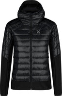 Montura - PEAK HYBRID HOODED JACKET WOM. — BLACK — Vista frontale 1