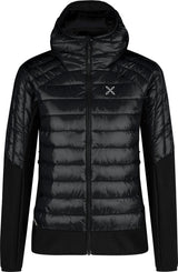 Montura - PEAK HYBRID HOODED JACKET WOM. — BLACK — Vista frontale 1