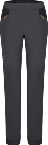 Montura - PEAK PANTS WOMAN — ANTRACITE/MELON — Vista frontale 1