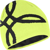 Montura - LOGO LINED BEANIE — SUNNY LIME — Vista frontale 1