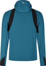 Montura - VERTIGO OCTA HOODED MAGLIA — STEEL BLUE — Vista posteriore 3
