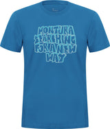 Montura - KNOTS T-SHIRT — B.BLUE — Vista frontale 1