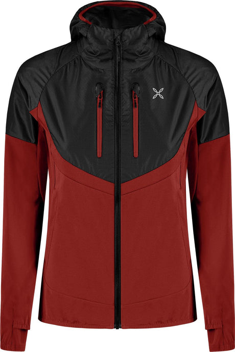 Montura - SPITZE HYBRID JACKET WOMAN — TOBACCO — Vista frontale 1