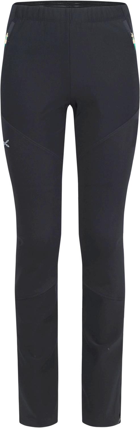 Montura - NORDIK 2 PANTS WOMAN — BLACK/BRIGHT TEAL — Vista frontale 1