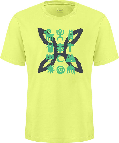 Montura - ROCK PAINTING T-SHIRT — SUNNY LIME — Vista frontale 1