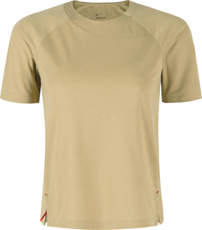 Montura - VERSANTE T-SHIRT WOMAN — DESERT BEIGE — Vista frontale 1