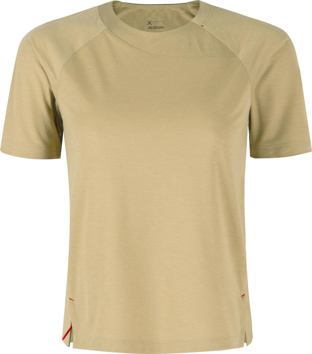 Montura - VERSANTE T-SHIRT WOMAN — DESERT BEIGE — Vista frontale 1