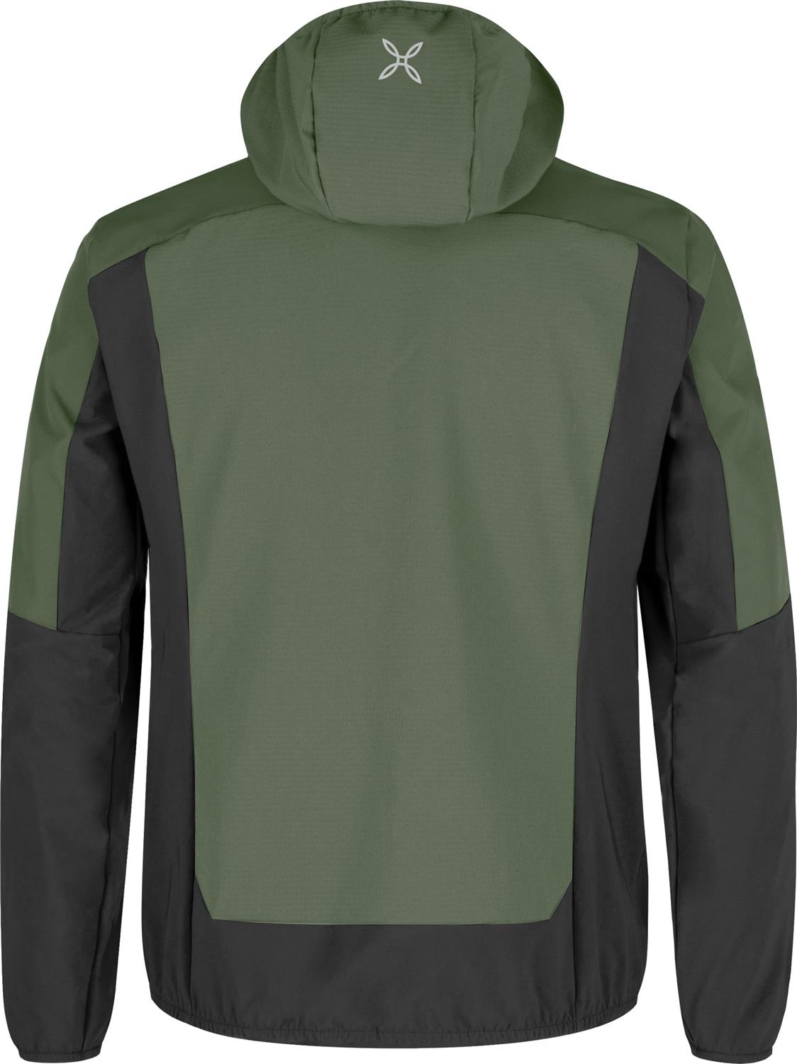 Montura - DOLOMITI WIND HOODED JACKET — VERDE SALVIA — Vista posteriore 3