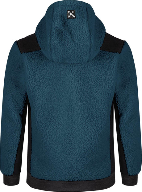 Montura - SHERPA HALF ZIP MAGLIA KIDS — STEEL BLUE — Vista posteriore 3