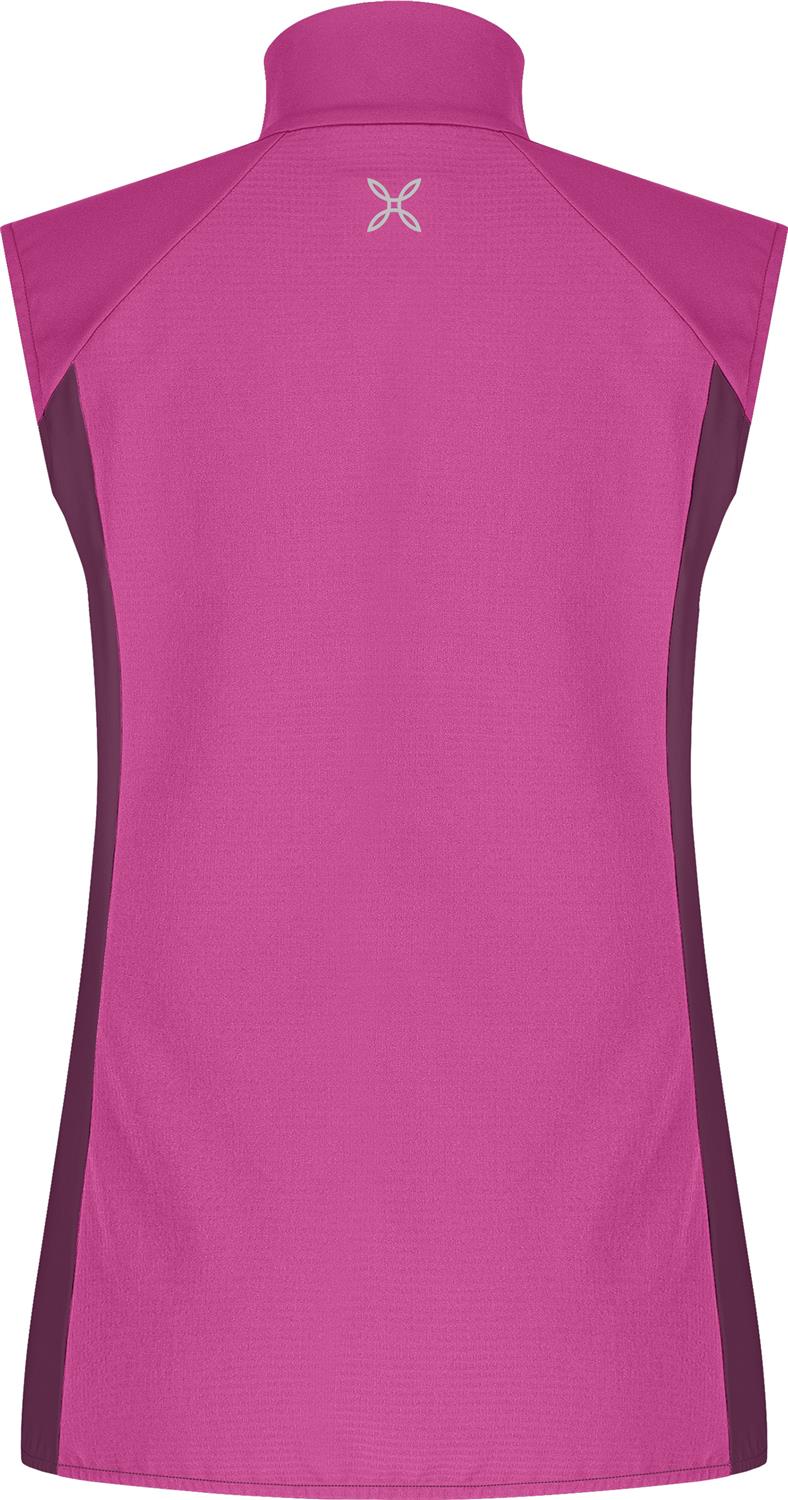 Montura - DOLOMITI WIND VEST WOMAN — BATON ROUGE/VINACCIA — Vista posteriore 2
